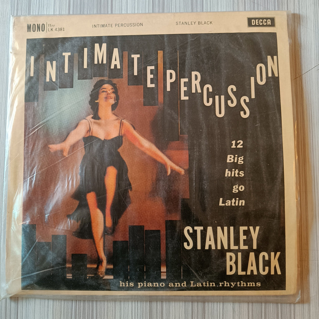 Stanley Black, His Piano And Latin Rhythms – Intimate Percussion (Used Vinyl - VG+) RC