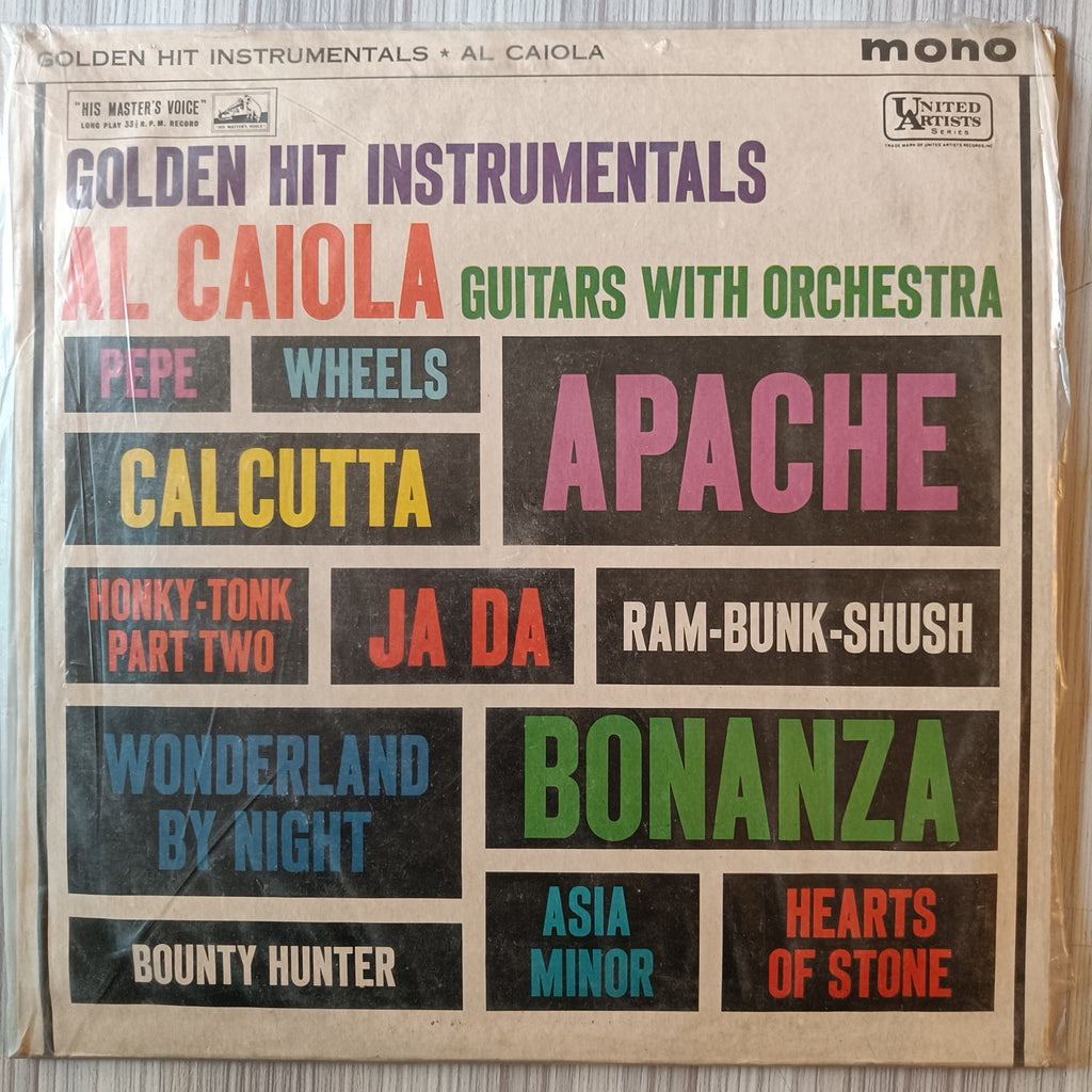 Al Caiola And His Orchestra – Golden Hit Instrumentals (Used Vinyl - VG+) RC