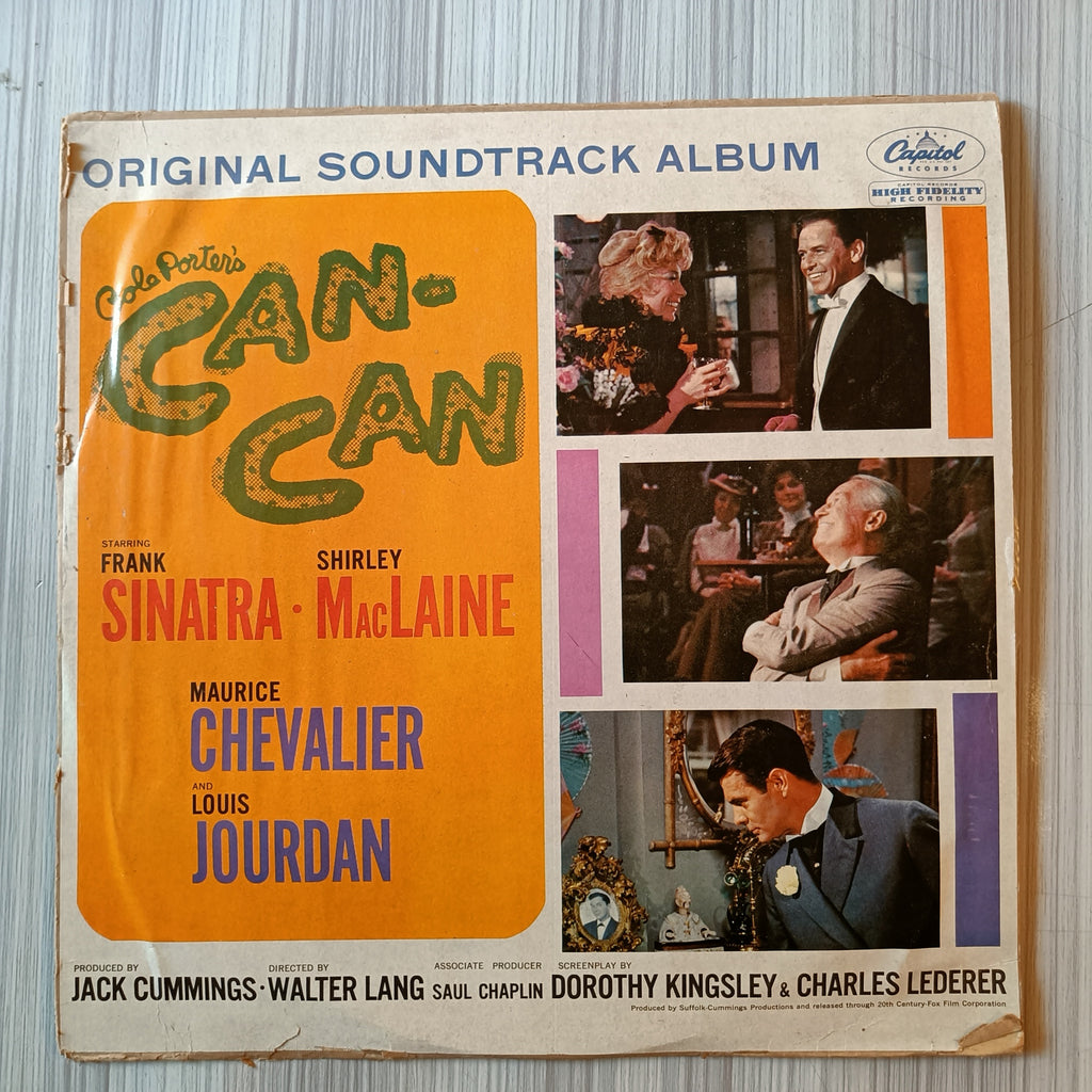 Cole Porter – Cole Porter's Can-Can: Original Soundtrack Album (Used Vinyl - VG) RC