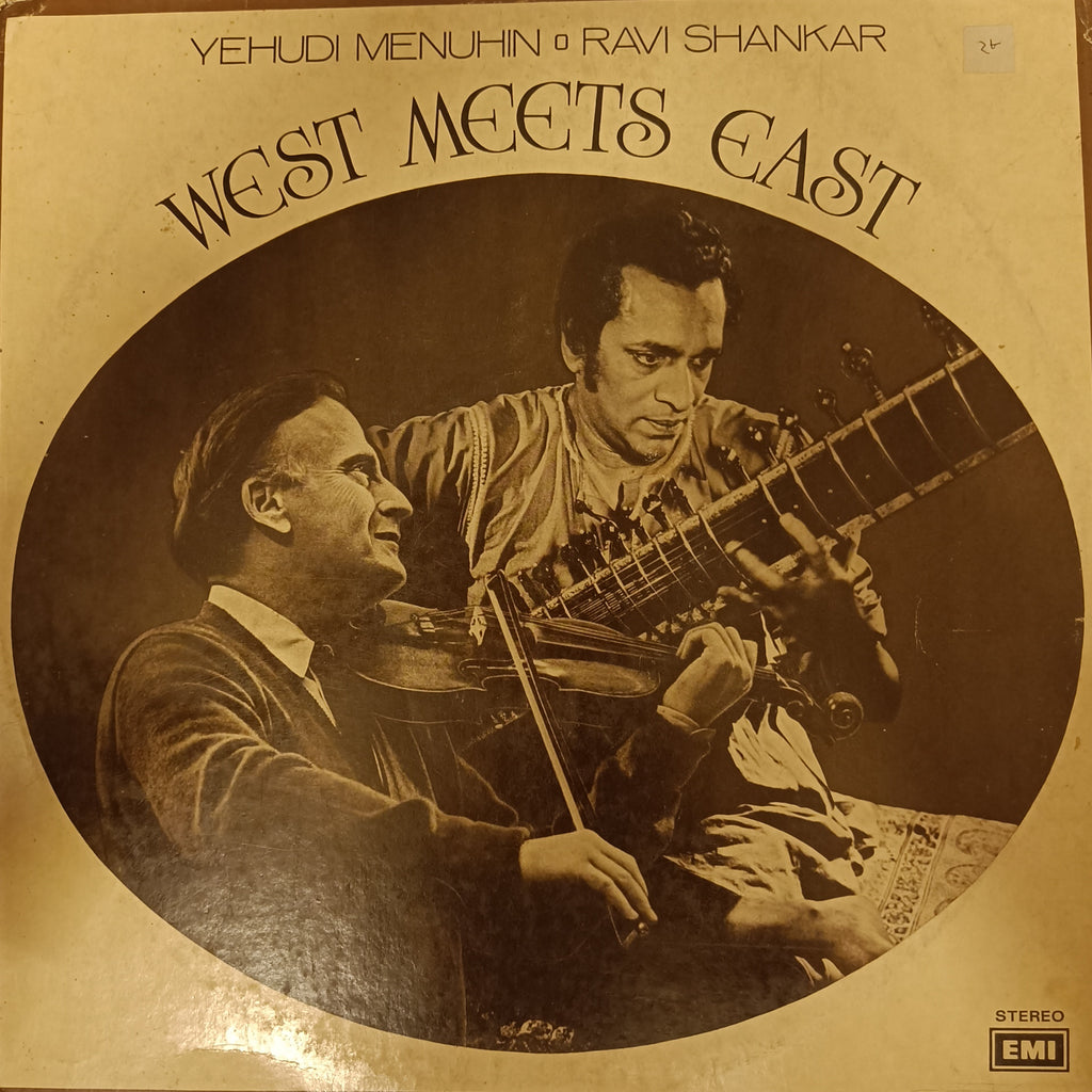 Yehudi Menuhin And Ravi Shankar – West Meets East (Used Vinyl - VG) TRC