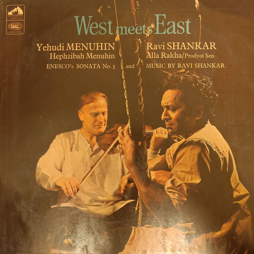 Yehudi Menuhin & Ravi Shankar – West Meets East (Used Vinyl - VG) TRC