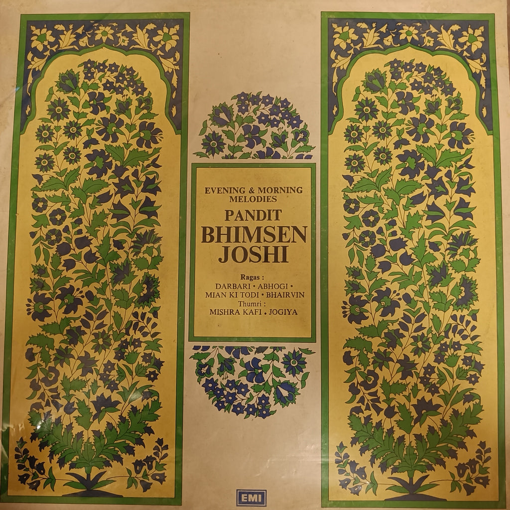 Bhimsen Joshi – Evening & Morning Melodies (Used Vinyl - VG) TRC
