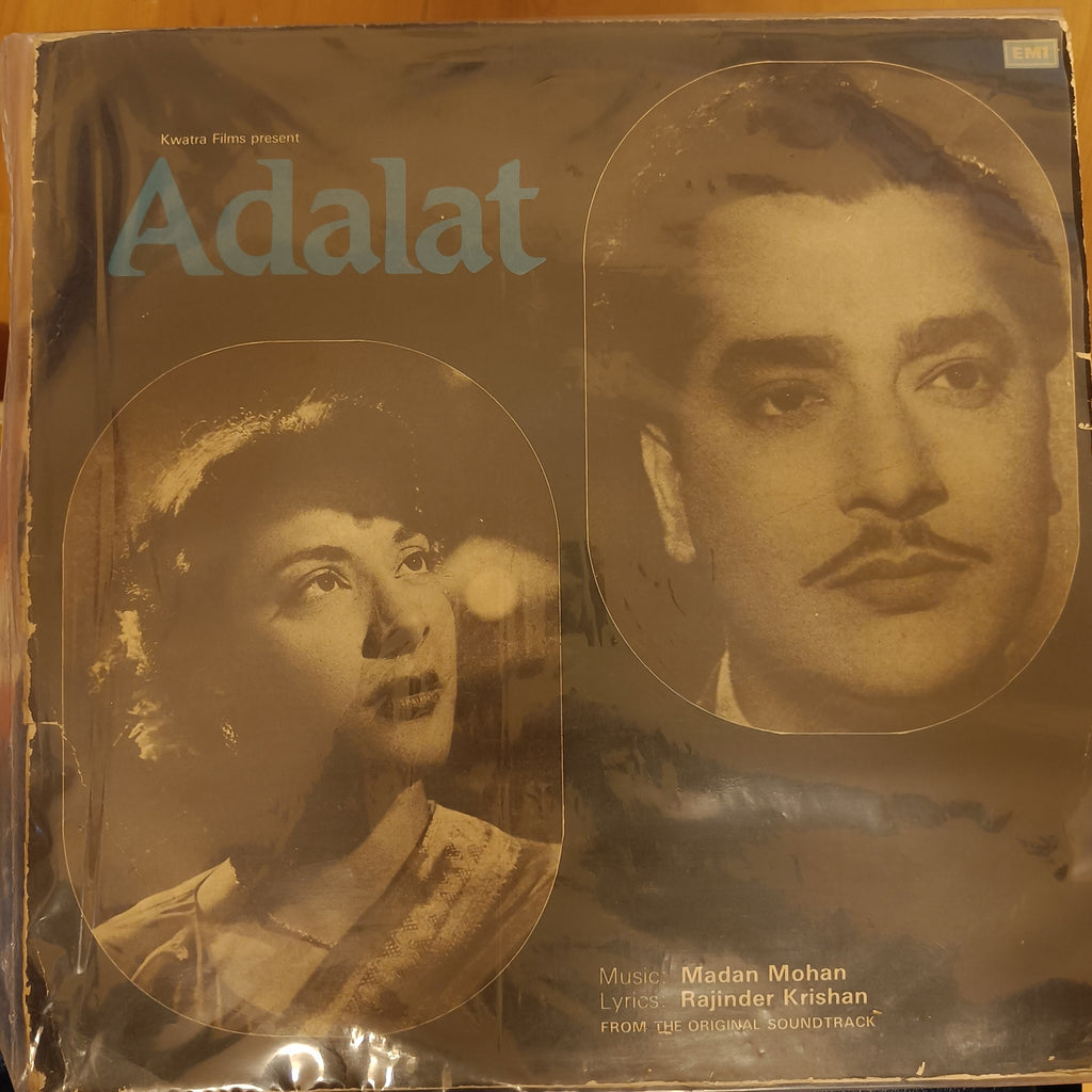 Madan Mohan, Rajinder Krishan – Adalat (Used Vinyl - VG) TRC