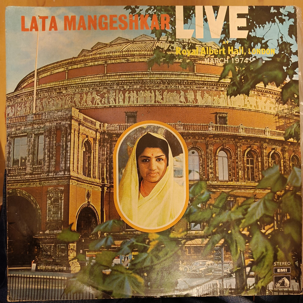 Lata Mangeshkar – Live At Royal Albert Hall, London (March 1974) (Used Vinyl - VG) TRC