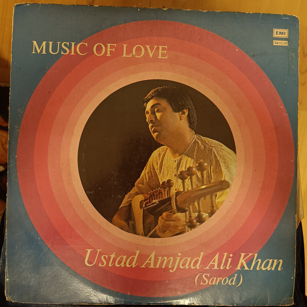 Ustad Amjad Ali Khan – Music Of Love (Used Vinyl - VG) TRC