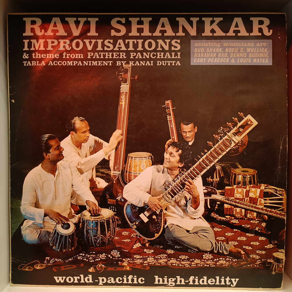 Ravi Shankar – Improvisations & Theme From Panther Panchali (Used Vinyl - VG) TRC