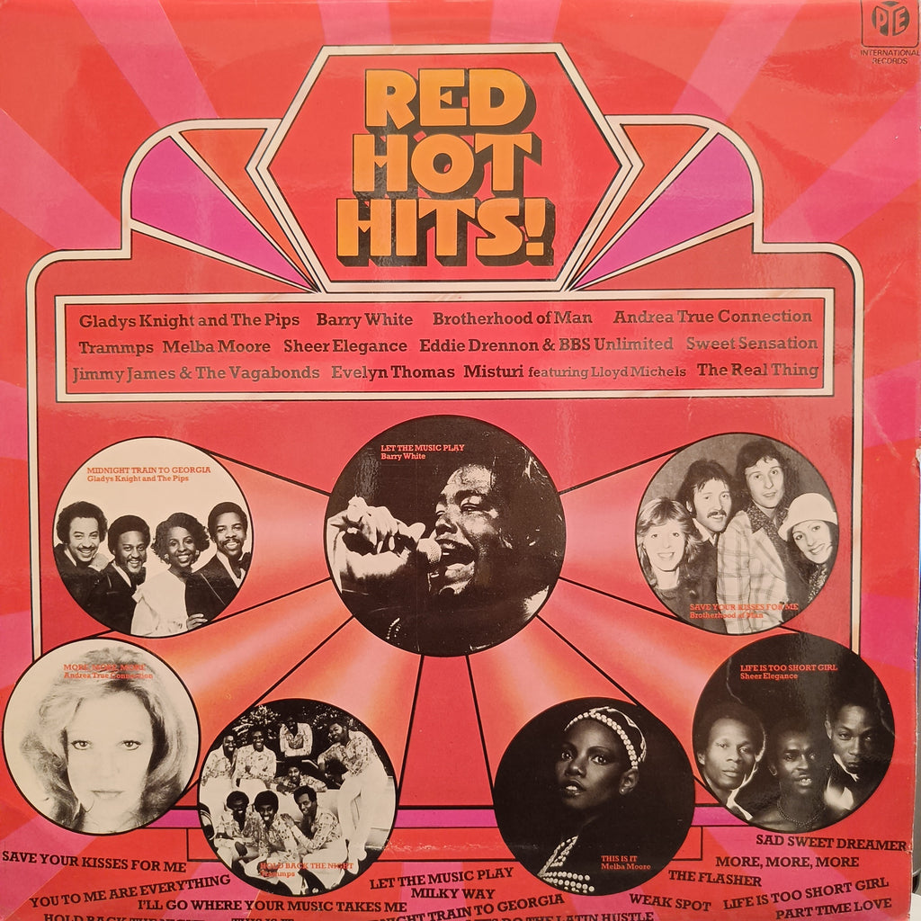 Various – Red Hot Hits (Used Vinyl - VG+) TRC