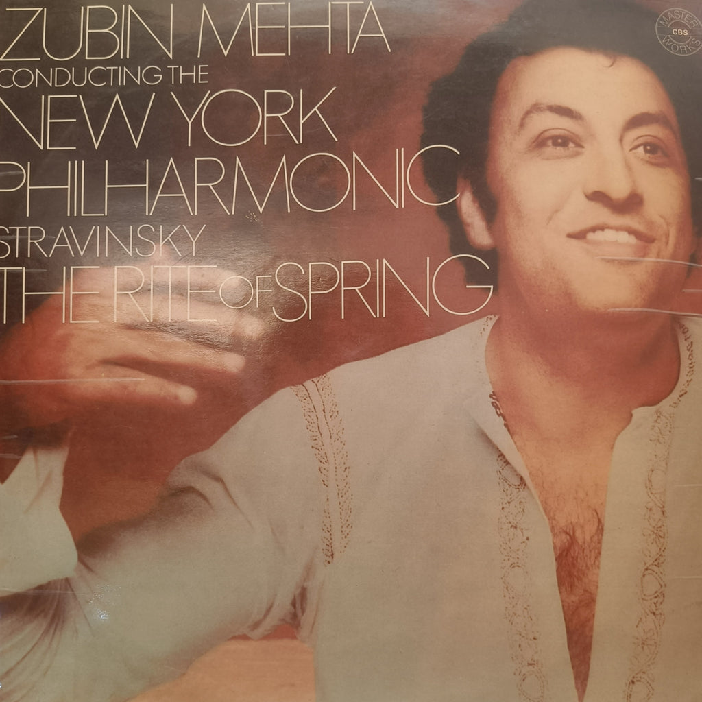 Zubin Mehta Conducting The New York Philharmonic, Stravinsky – The Rite Of Spring (Used Vinyl - VG) TRC