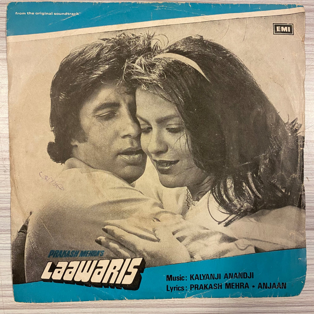 Kalyanji Anandji, Prakash Mehra, Anjaan – Laawaris (Used Vinyl - VG) (EP) TRC