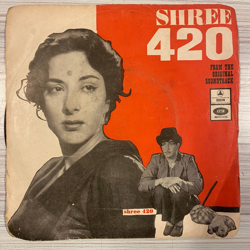 Shankar Jaikishan, Shailendra – Shree 420 (Used Vinyl - VG) (EP) TRC