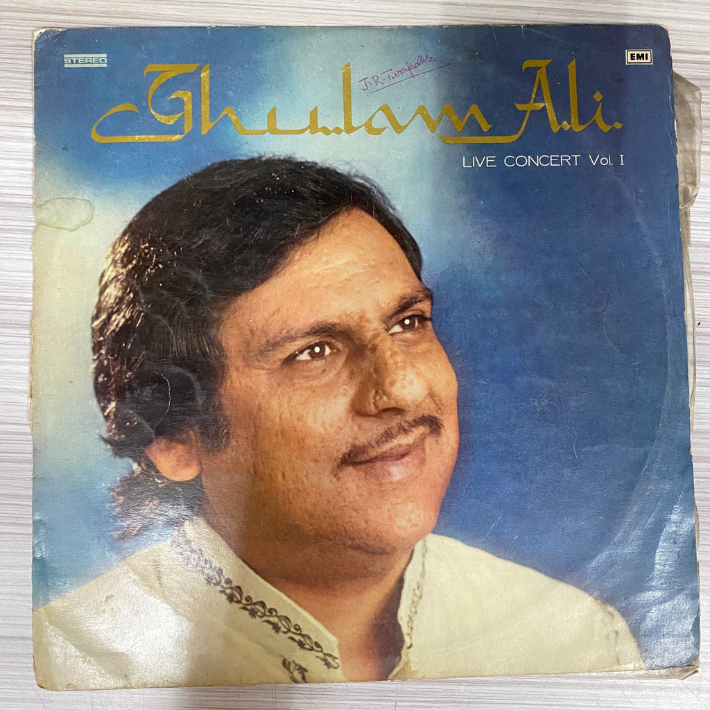 Ghulam Ali – Live Concert Vol 1 (Used Vinyl - VG) TSM