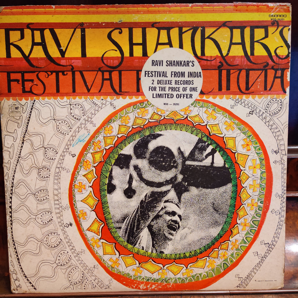 Ravi Shankar – Ravi Shankar's Festival From India (Used Vinyl - VG) TRC