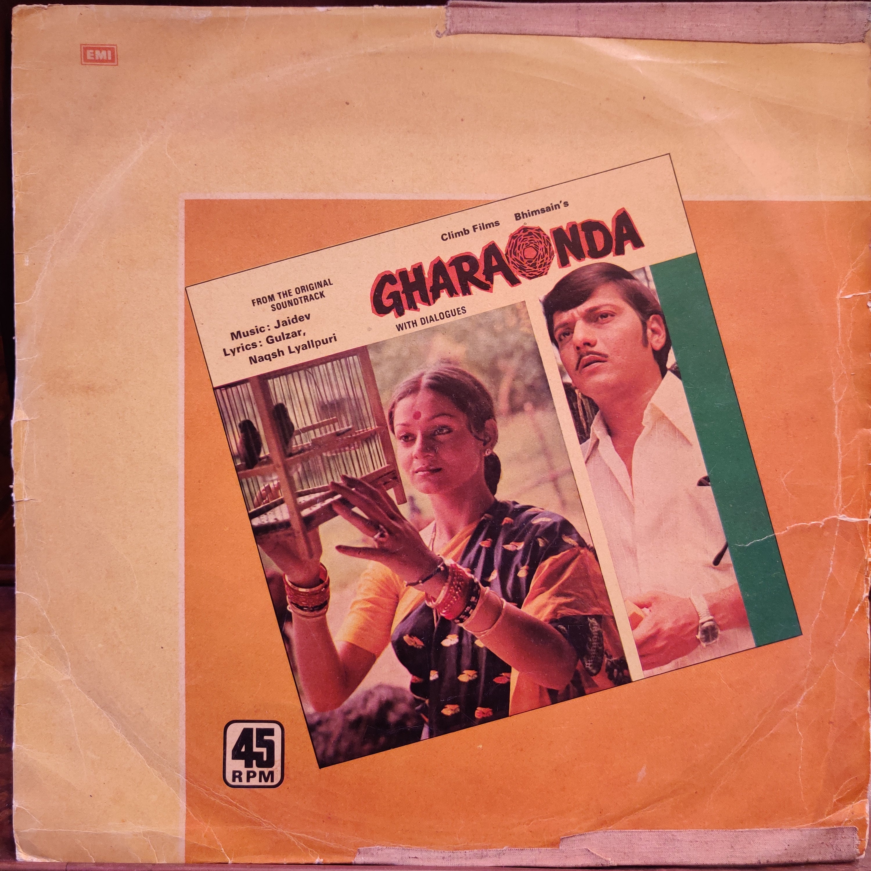 Jaidev – Gharaonda (With Dialogues) (Used Vinyl - G) TRC