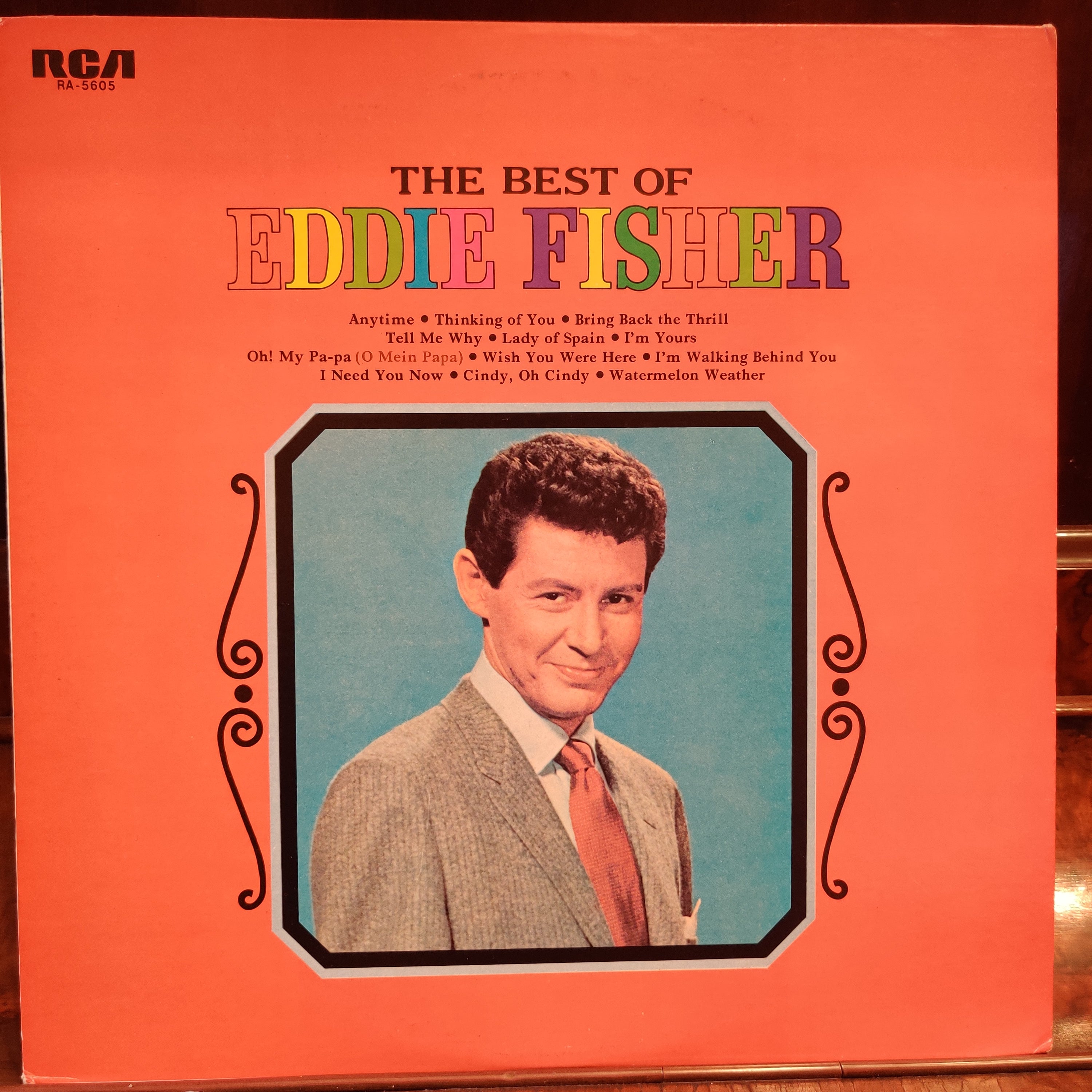 Eddie Fisher – The Best Of Eddie Fisher (Used Vinyl - VG+) TRC