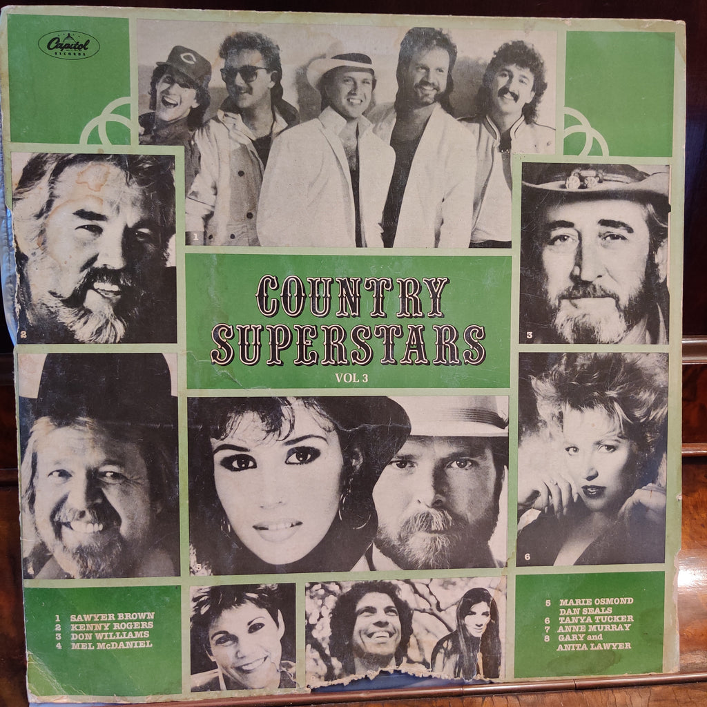 Various – Country Superstars Vol.3 (Used Vinyl - VG) TRC