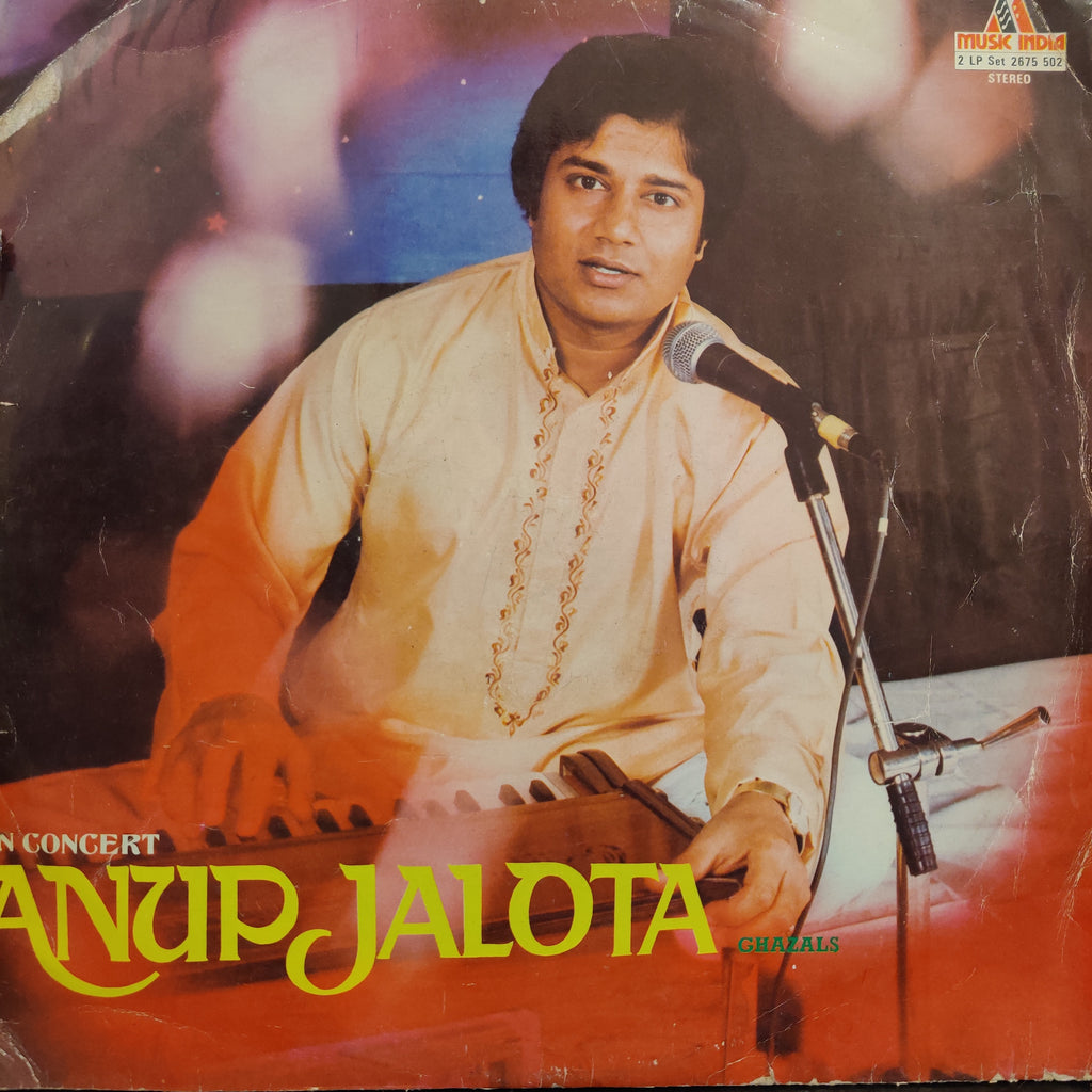 Anup Jalota – In Concert - Anup Jalota (Ghazals) (Used Vinyl - G) TSM