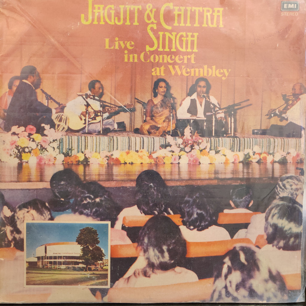 Jagjit Singh & Chitra Singh – Live In Concert At Wembley (Used Vinyl - VG) TSM
