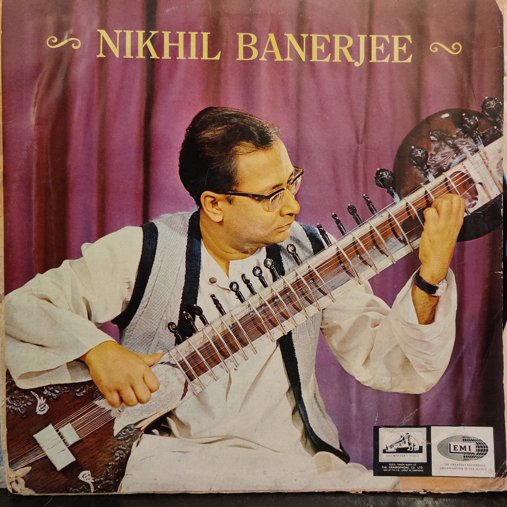 Nikhil Banerjee – Nikhil Banerjee (Used Vinyl - VG) TSM