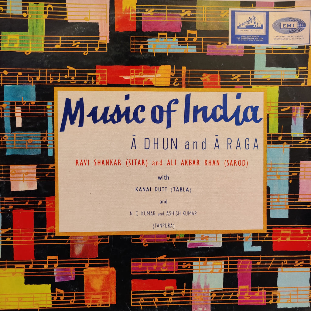 Ravi Shankar And Ali Akbar Khan – Music Of India (Used Vinyl - VG) TSM