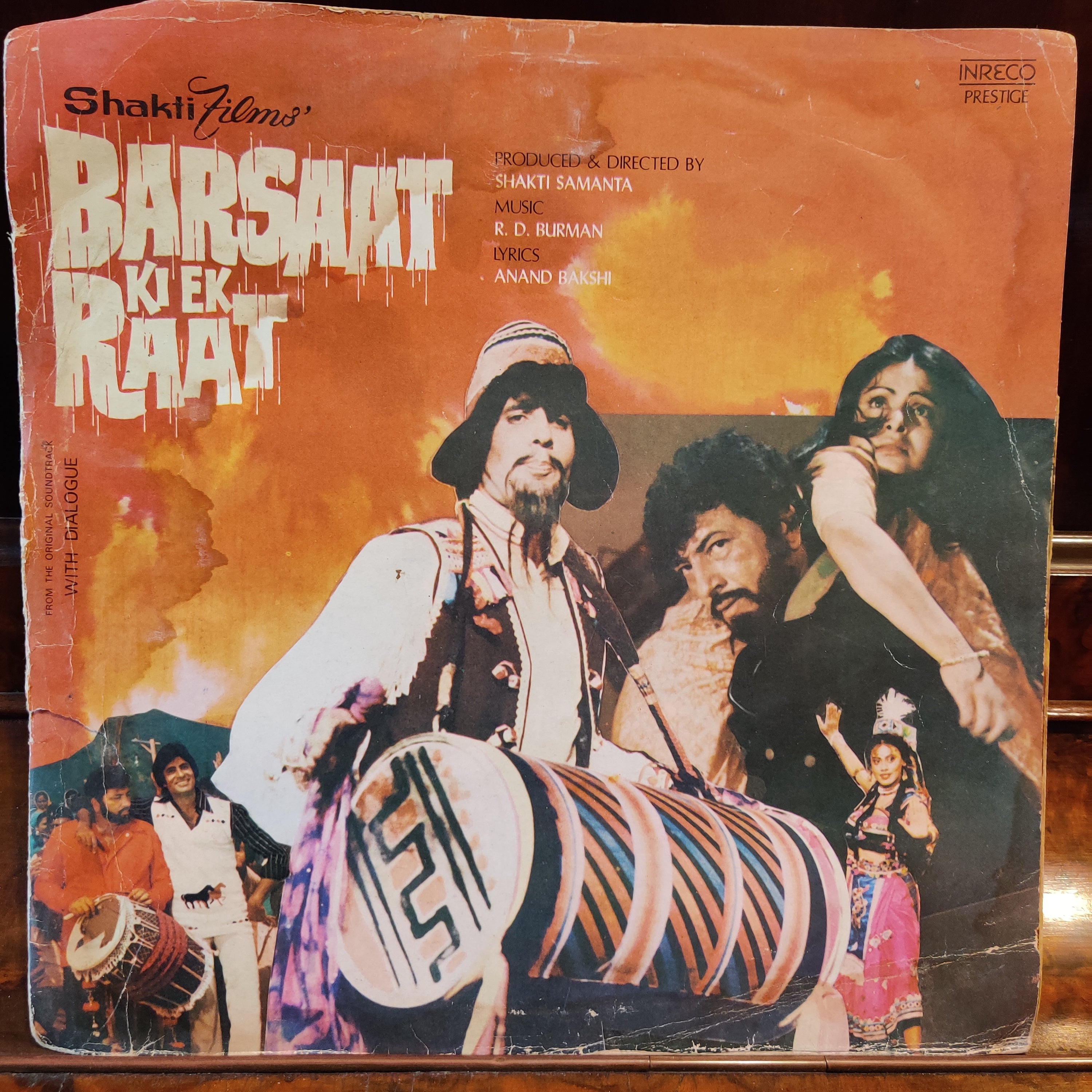 R. D. Burman, Anand Bakshi – Barsaat Ki Ek Raat (Used Vinyl - G) TSM