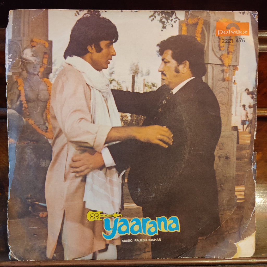 Rajesh Roshan – Yaarana (EP) (Used Vinyl - VG) TSM