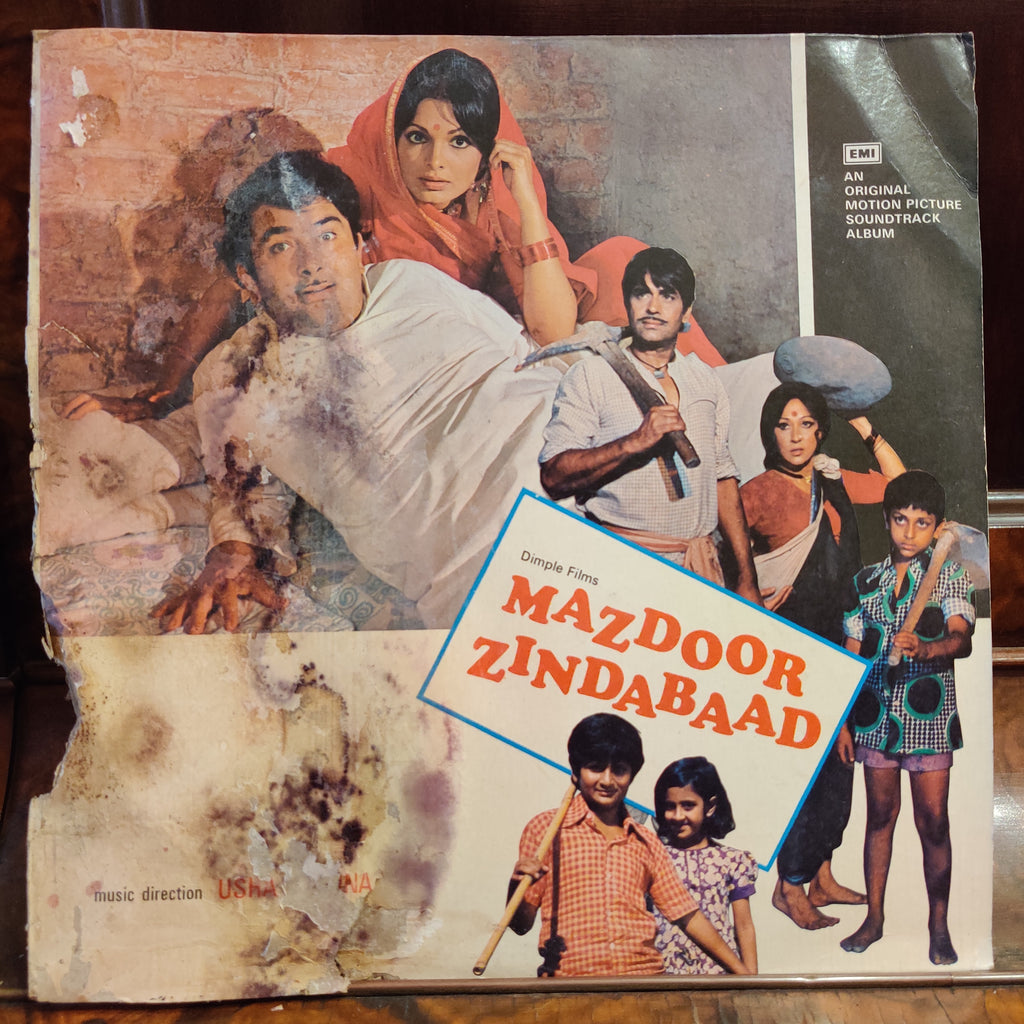 Usha Khanna – Mazdoor Zindabaad (Used Vinyl - VG) MT