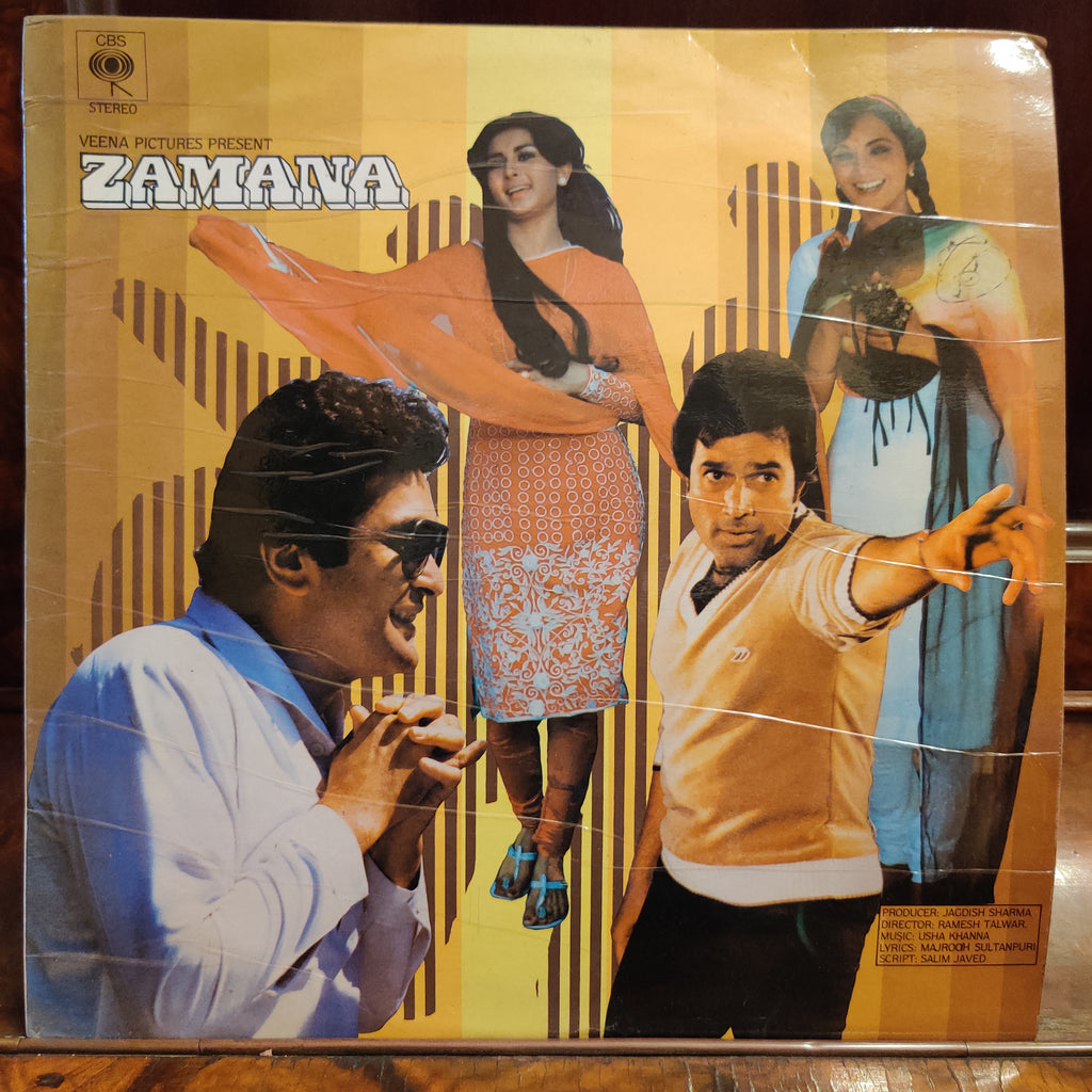 Usha Khanna – Zamana (Used Vinyl - VG+) MT
