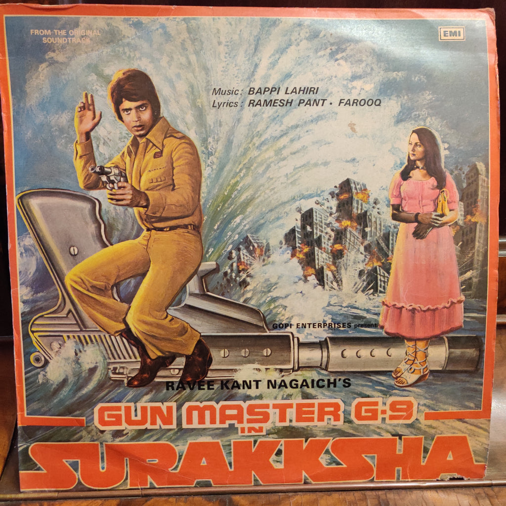 Bappi Lahiri, Ramesh Pant · Farooq – Gun Master G-9 In Surakksha (Used Vinyl - VG) MT