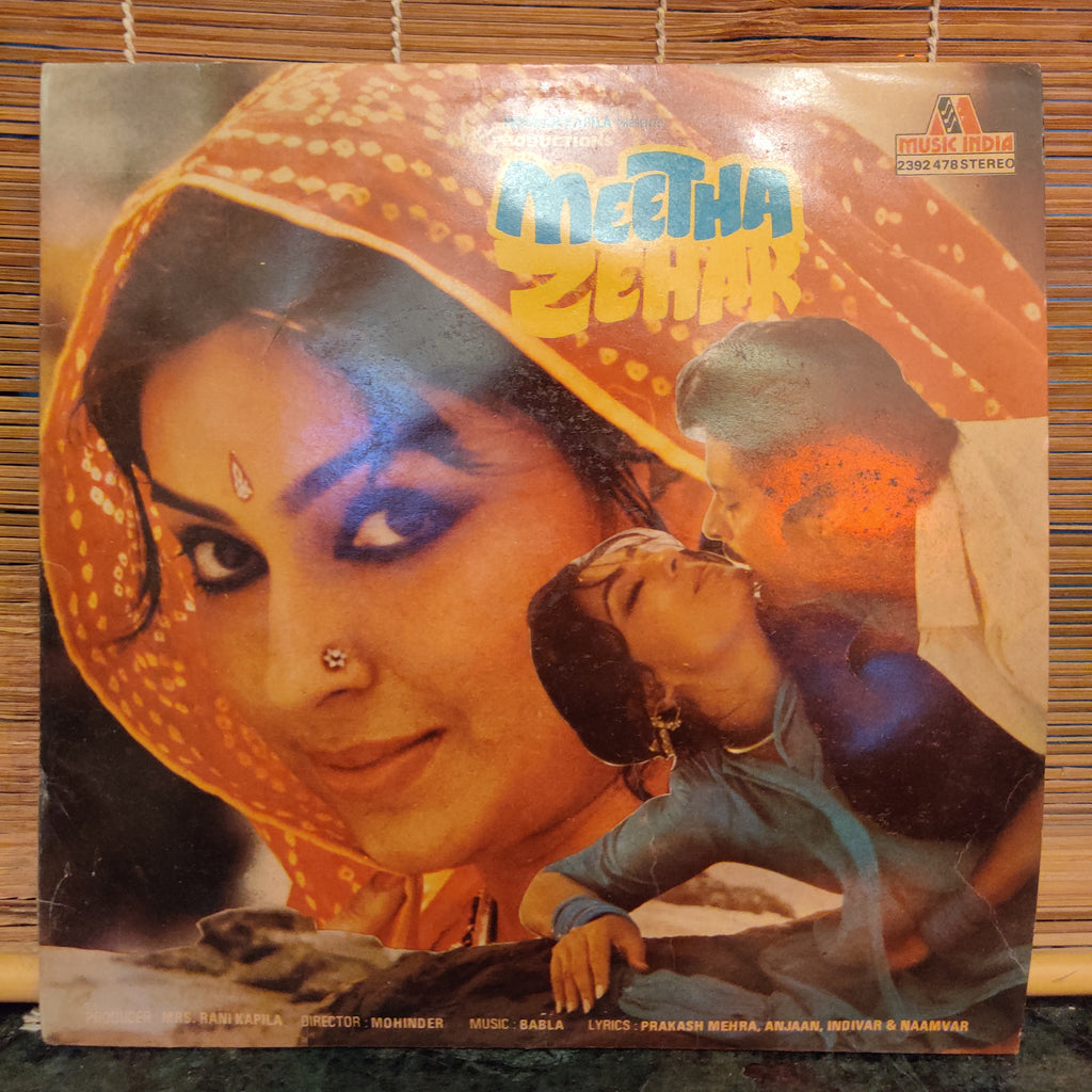 Babla – Meetha Zehar (Used Vinyl - VG) MT