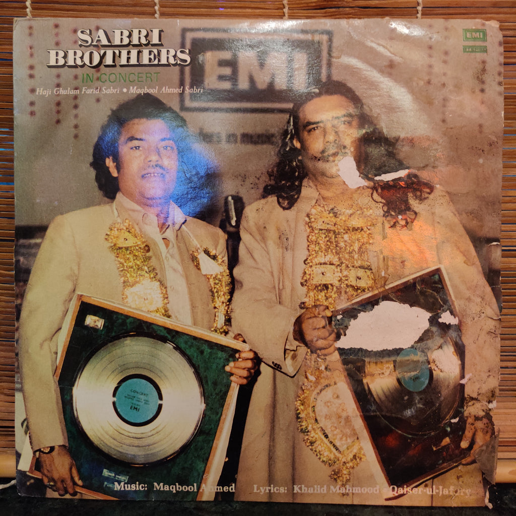 Sabri Brothers – Sabri Brothers In Concert (Used Vinyl - VG) MT