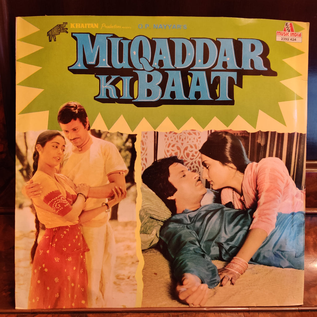 O.P. Nayyar – Muqaddar Ki Baat (Used Vinyl - VG) MT