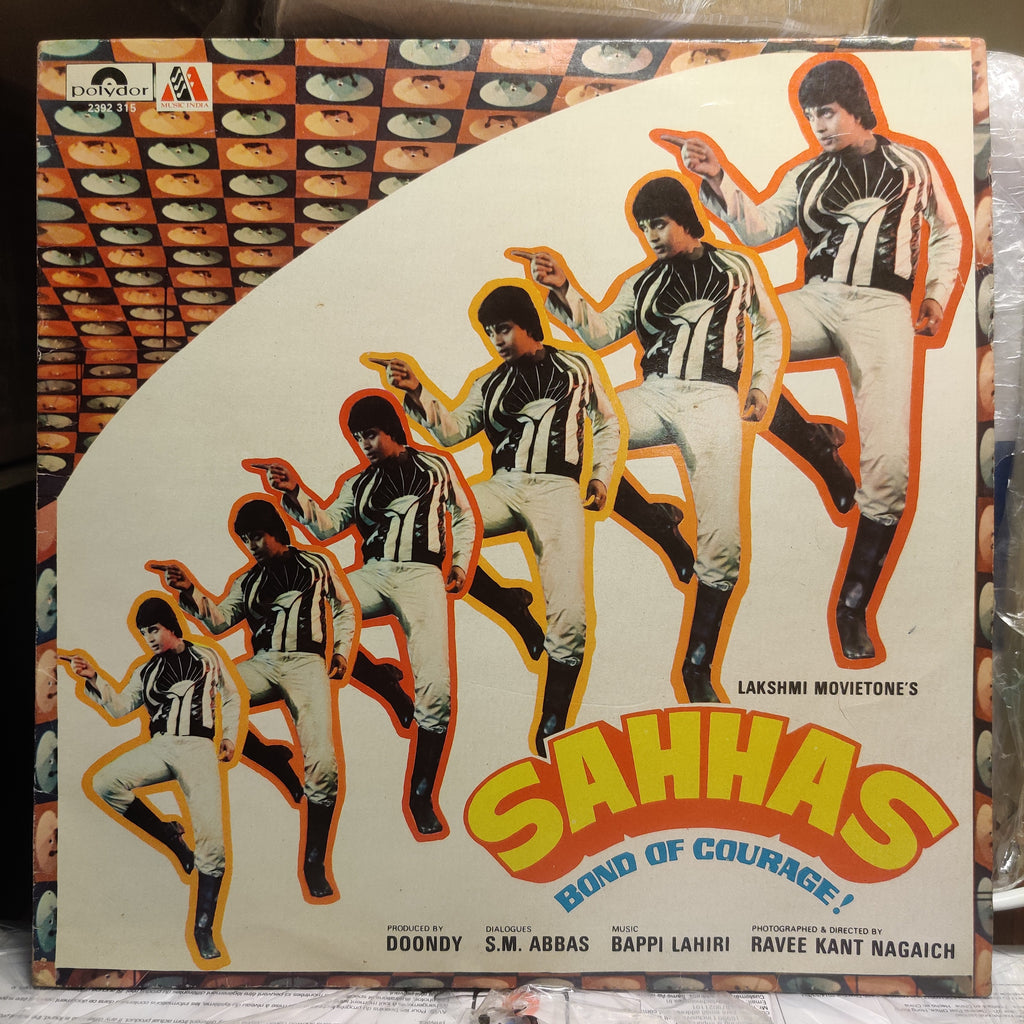 Bappi Lahiri – Sahhas (Bond Of Courage!) (Used Vinyl - G) MT