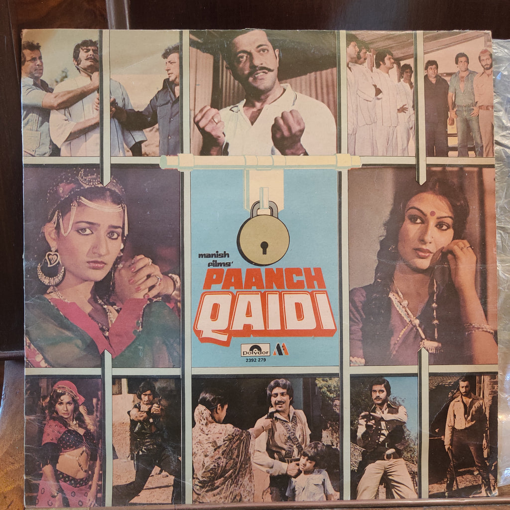 Bappi Lahiri – Paanch Qaidi (Used Vinyl - VG) MT
