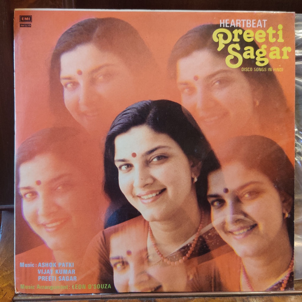 Preeti Sagar – Heartbeat. Disco Songs In Hindi (Used Vinyl - VG) MT