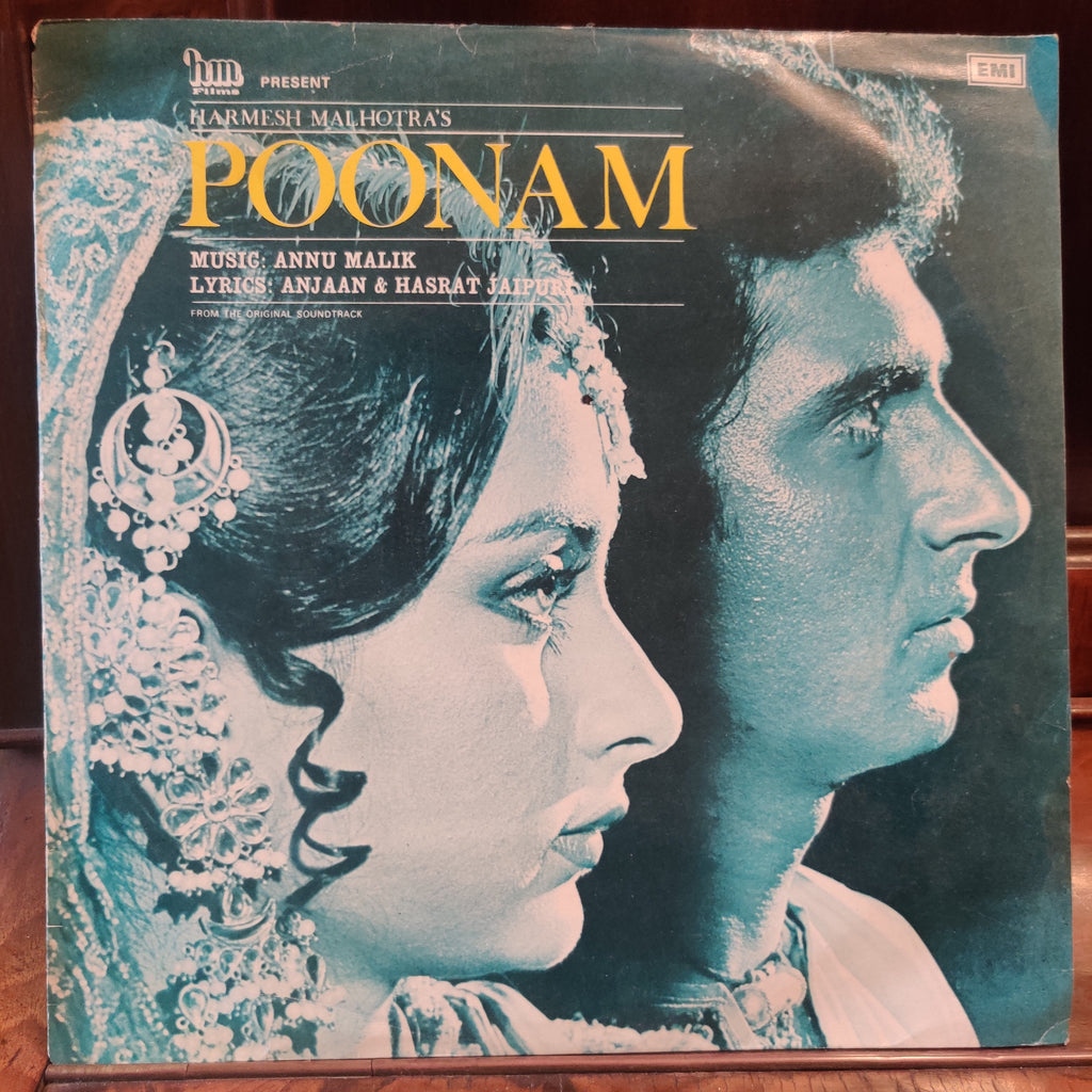 Annu Malik, Anjaan & Hasrat Jaipuri – Poonam (Used Vinyl - VG) MT