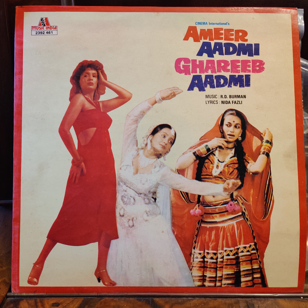 R. D. Burman, Nida Fazli – Ameer Aadmi Ghareeb Aadmi (Used Vinyl - VG+) MT