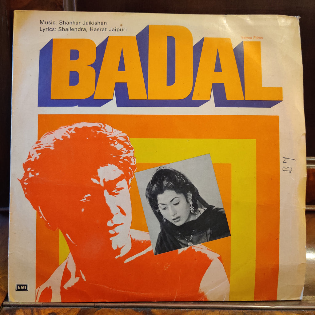 Shankar Jaikishan, Shailendra, Hasrat Jaipuri – Badal (Used Vinyl - VG) MT