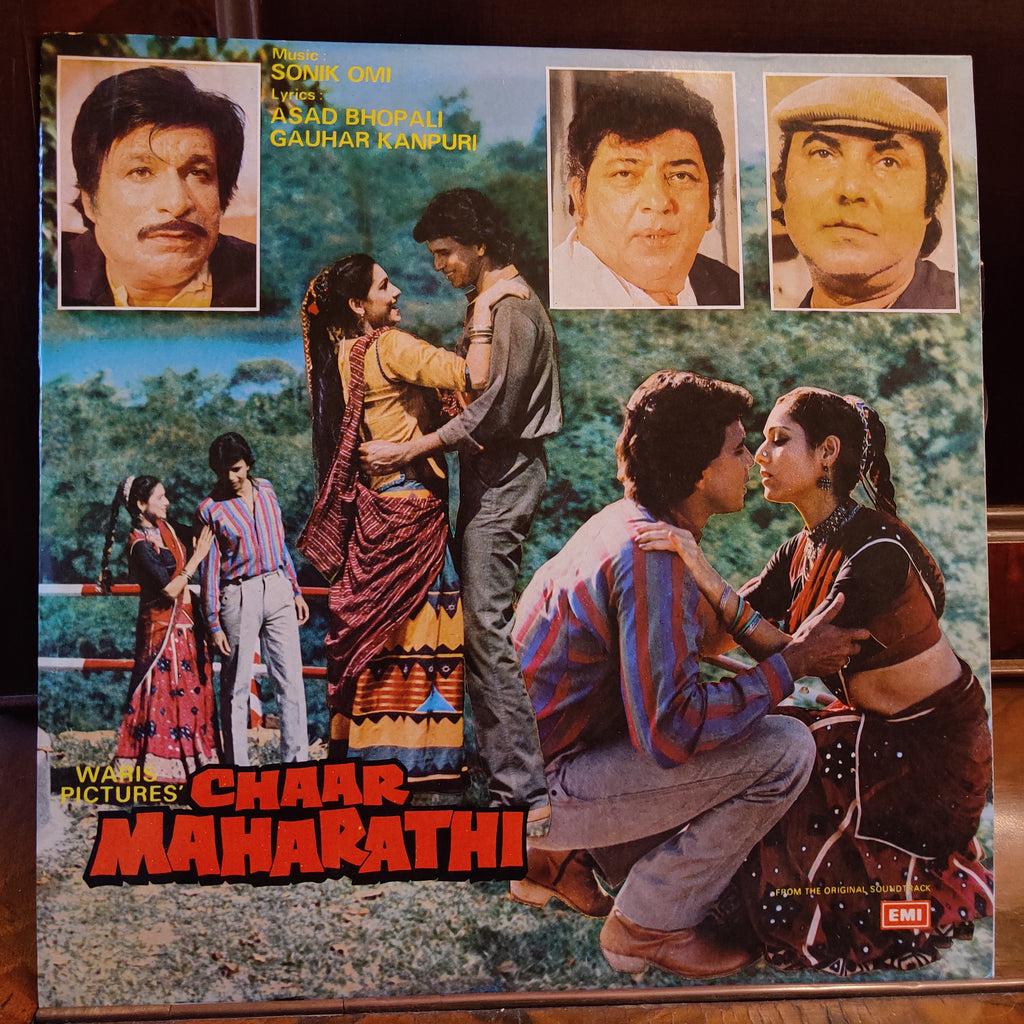 Sonik Omi, Asad Bhopali, Gauhar Kanpuri – Chaar Maharathi (Used Vinyl - VG+) MT
