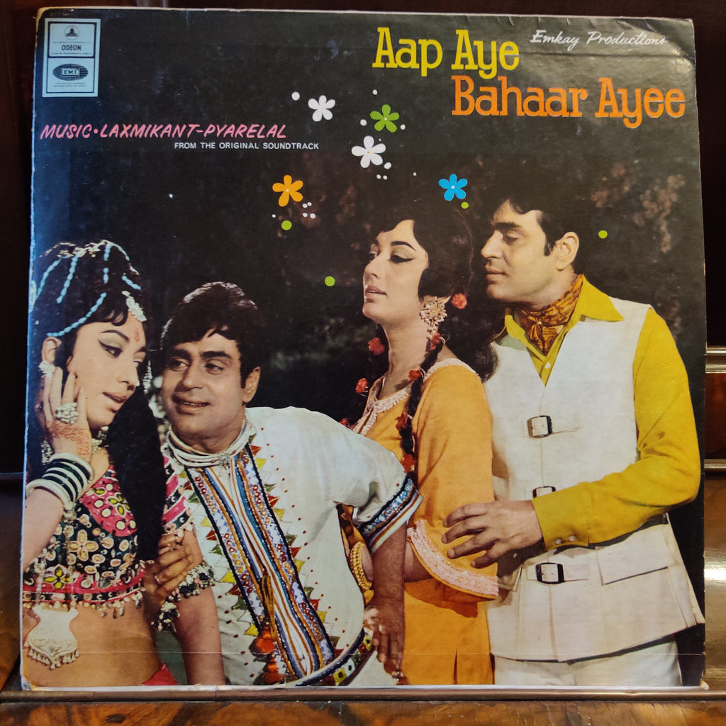 Laxmikant-Pyarelal – Aap Aye Bahaar Ayee (Used Vinyl - G) MT