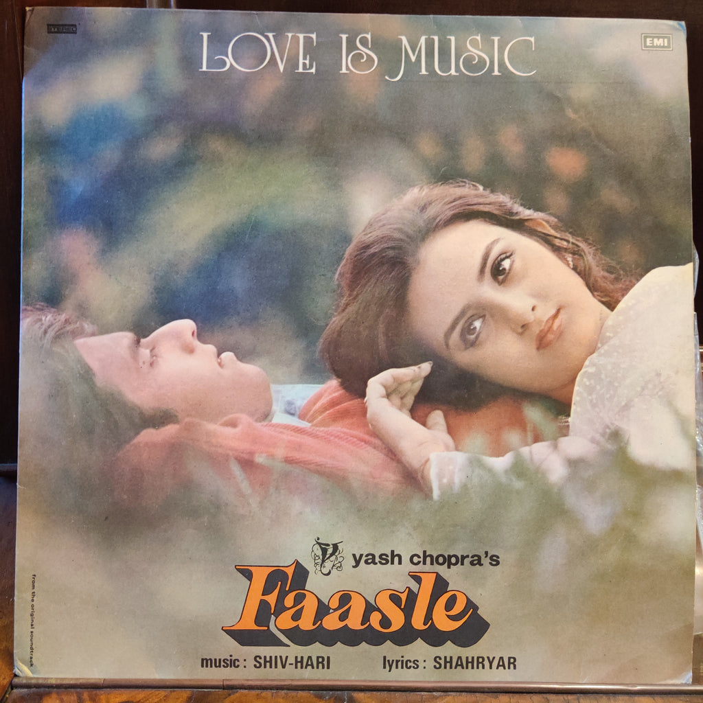Shiv-Hari, Shahryar – Faasle (Love Is Music) (Used Vinyl - VG) MT