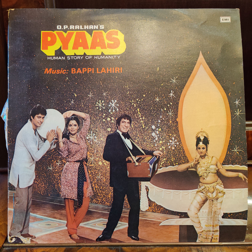 Bappi Lahiri – Pyaas (Used Vinyl - VG) MT
