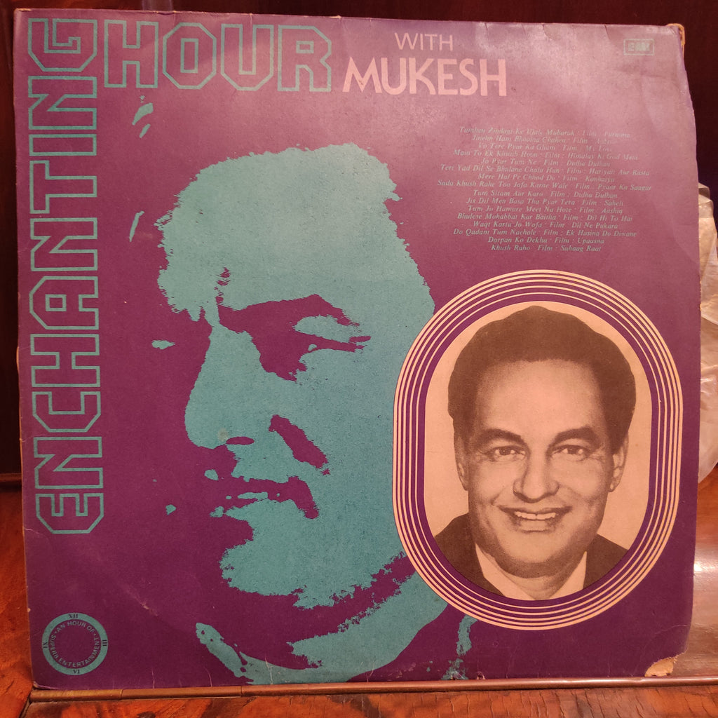 Mukesh – Enchanting Hour With Mukesh (Used Vinyl - VG) MT