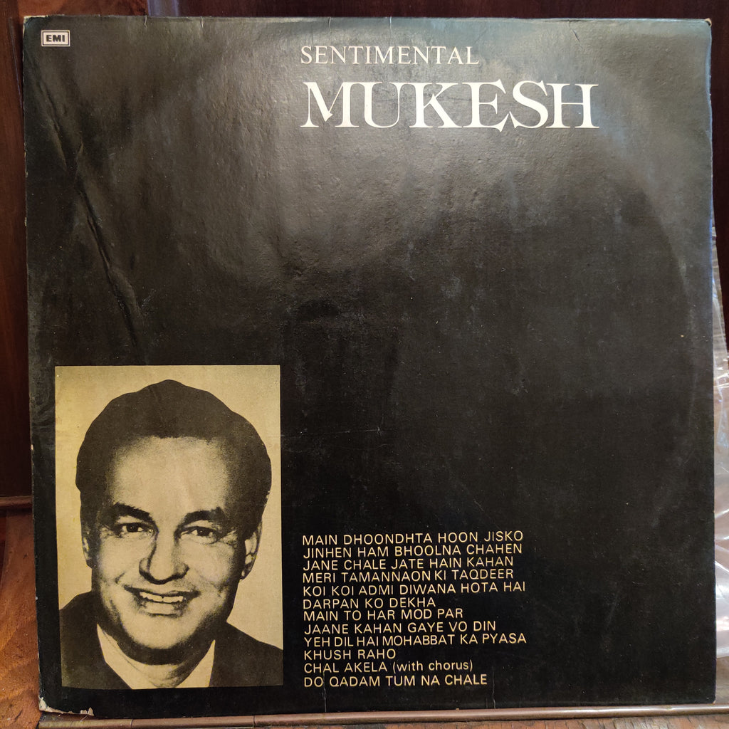 Mukesh – Sentimental Mukesh (Used Vinyl - VG) MT