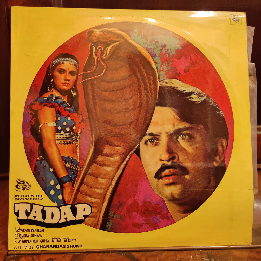 Laxmikant Pyarelal, Rajinder Krishan – Tadap (Used Vinyl - VG+) MT