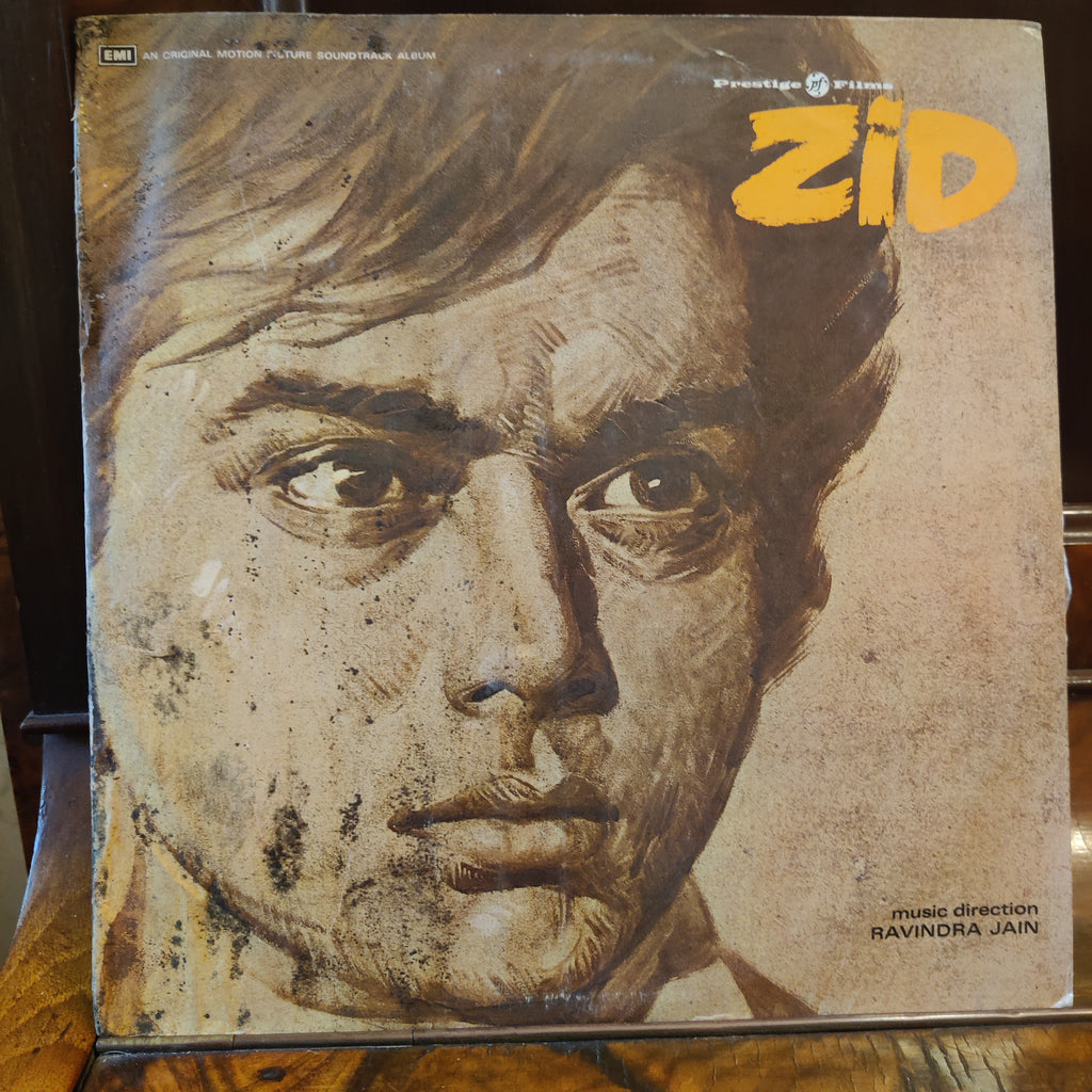 Ravindra Jain – Zid (Used Vinyl - VG) MT