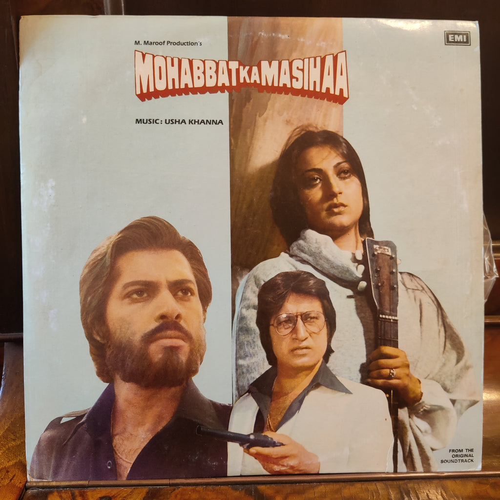 Usha Khanna – Mohabbat Ka Masihaa (Used Vinyl - VG+) MT