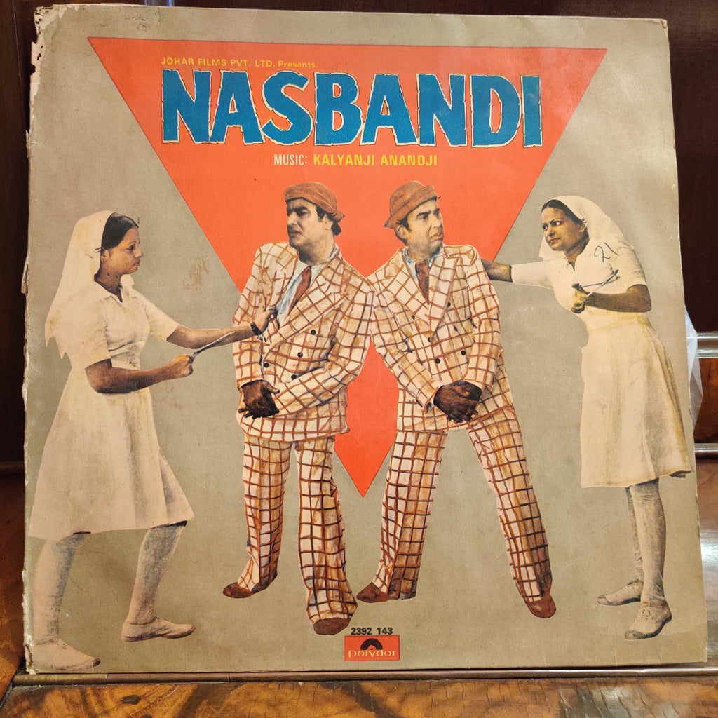 Kalyanji Anandji – Nasbandi (Used Vinyl - VG) MT