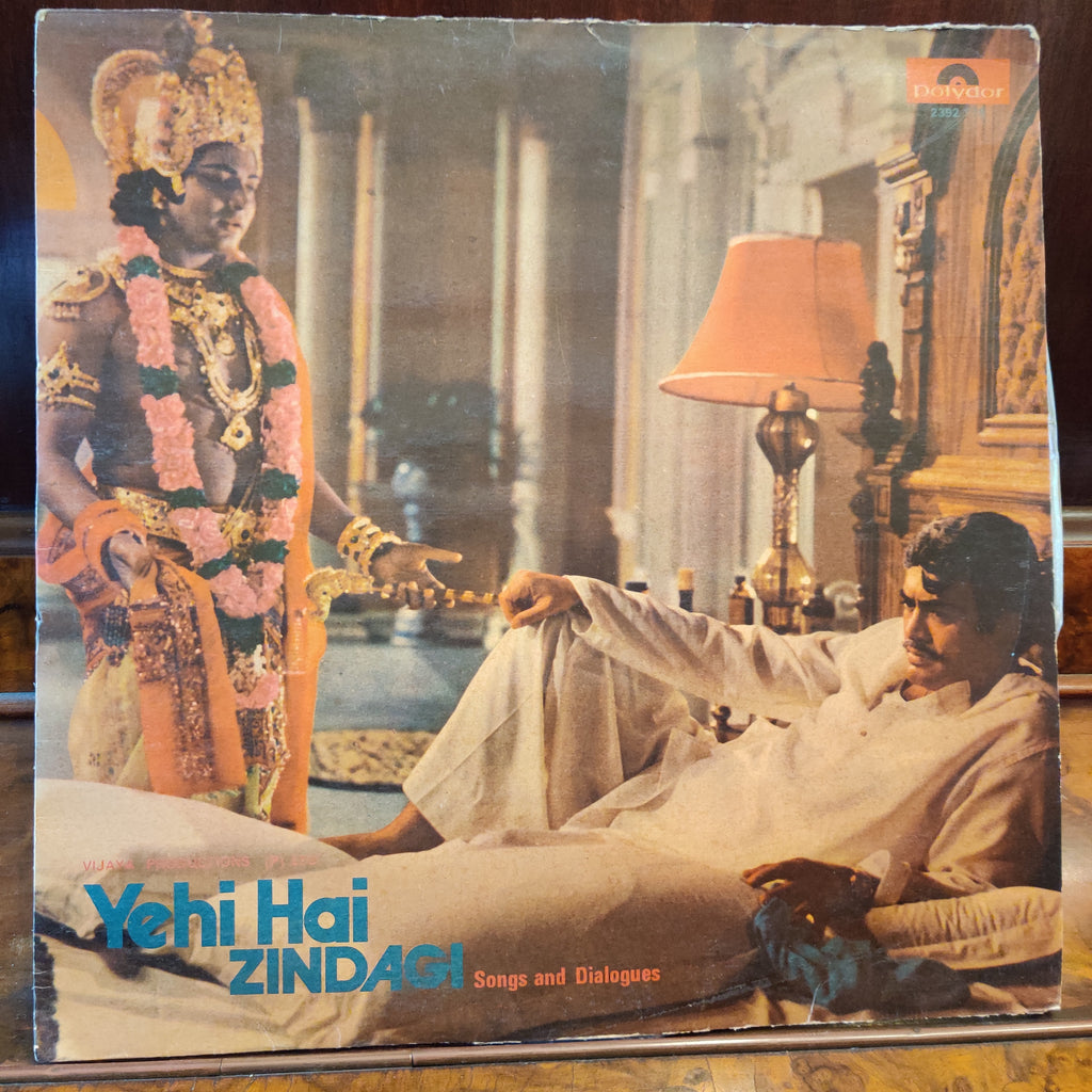 Rajesh Roshan – Yehi Hai Zindagi (Songs And Dialogues) (Used Vinyl - VG) MT