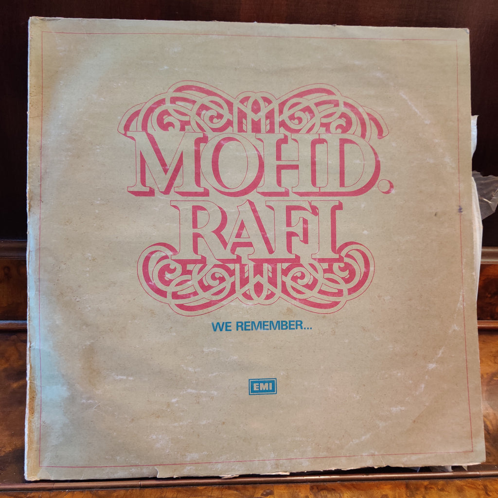 Mohd. Rafi – We Remember... (Used Vinyl - VG) MT