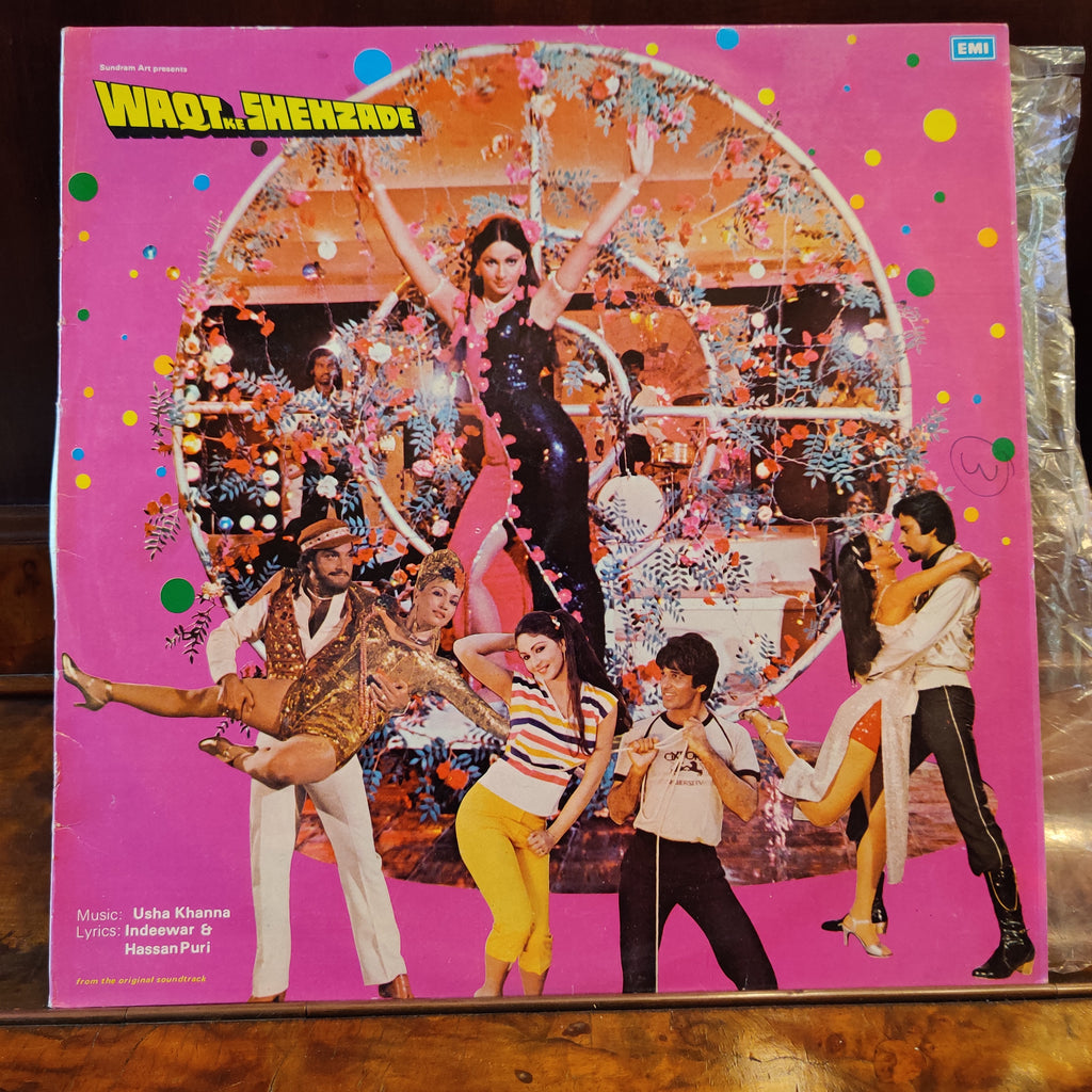 Usha Khanna, Indeewar, Hassan Puri – Waqt Ke Shehzade (Used Vinyl - VG+) MT